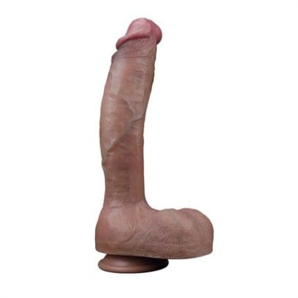 27 Cm Yeni Nesil Çift Katmanlı Gerçekçi Kalın Dildo Penis