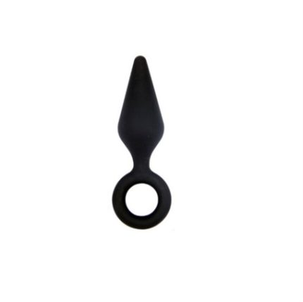 8,7 Cm Halkalı Silikon Anal Tıkaç (Plug)
