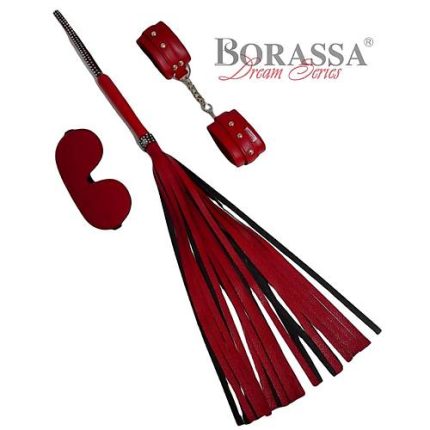 Maske Kelepçe Set Kırmızı