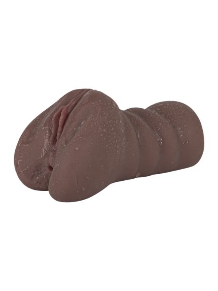 600GR Realistik Çift Girişli Zenci Mastürbatör
