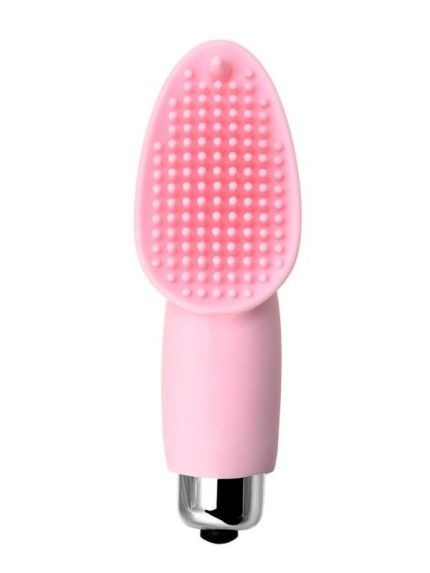 Jos Twity Parmak Vibratör silikon pembe 10,2 cm