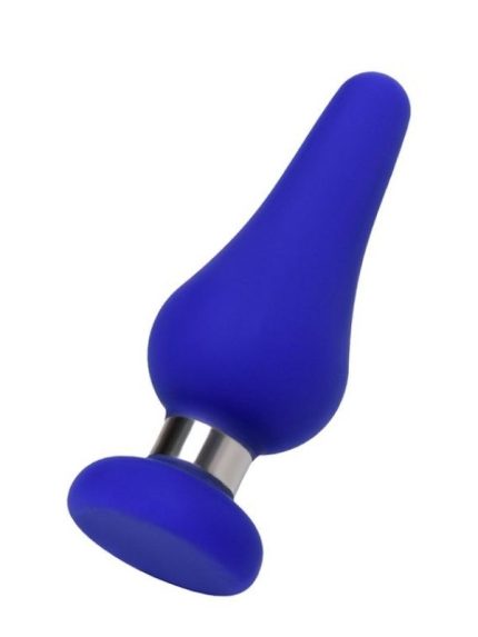Slassic Anal Plug Boyut L Mavi, 13 cm
