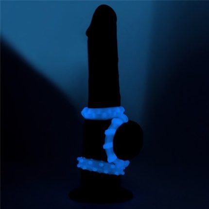 Gece Parlayan Fosforlu 3'Lü Penis Halkası