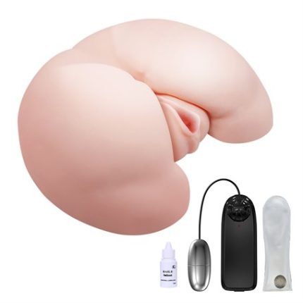 Lifelike 2 İşlevli Isıtmalı & Titreşimli Suni Vajinal Ve  Anal Masturbatör