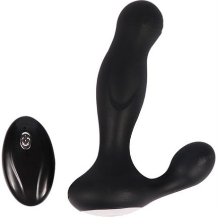 USB Şarjlı 10 Modlu Titreşimli Kumandalı Prostat Vibratör Ve Anal Plug-Berly