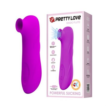 USB Şarjlı 12 Emme Fonksiyonlu Teknolojik Vibratör- Magic Flute