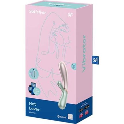 Satisfyer Hot Lover Usb Şarjlı Telefondan Kumandalı Isıtmalı Klitoris Uyarıcılı Teknolojik Vibratör