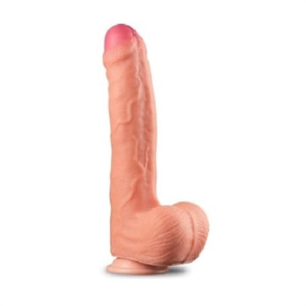 Yeni Nesil Çift Katmanlı 28 Cm Realistik Dildo Penis